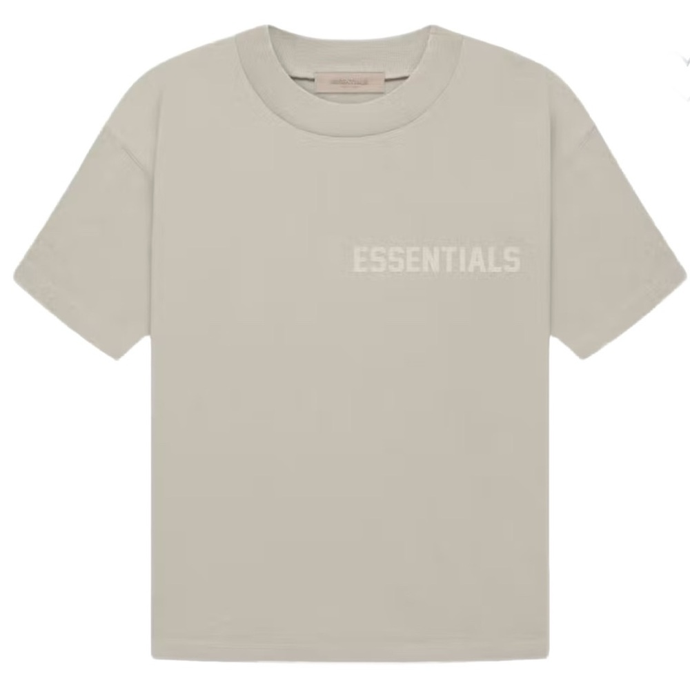 Essentials NWT Mens T-Shirt Gray with Olive Green undertones XL
